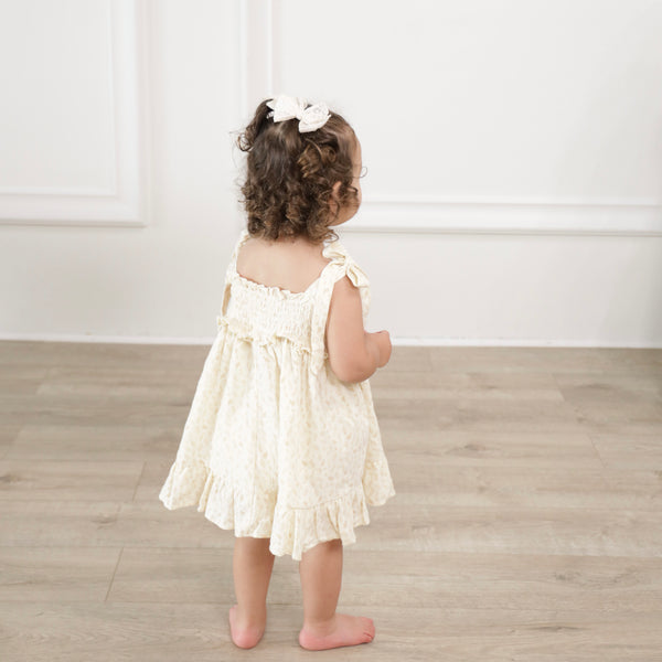 GARDEN LINEN DRESS