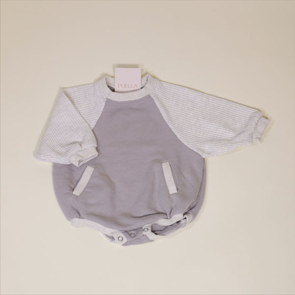 TWO TONE BUBBLE BODYSUIT