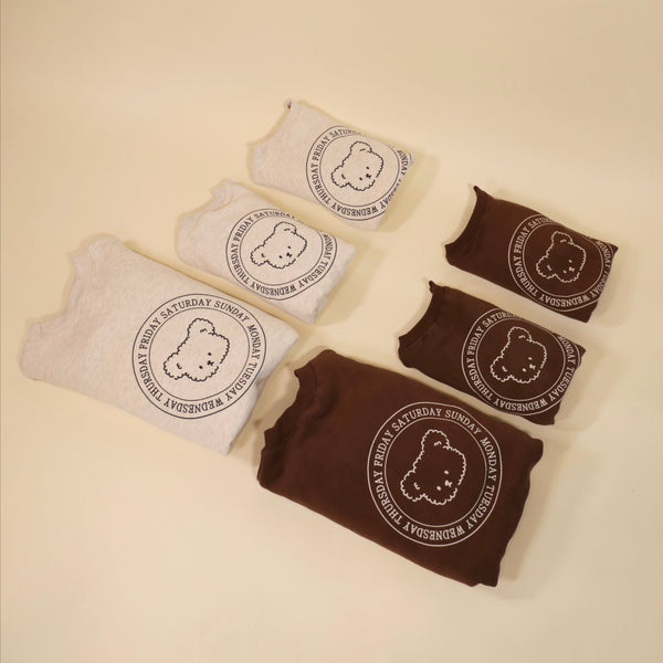 BABY WEEKDAY OVERSIZED  BODYSUIT