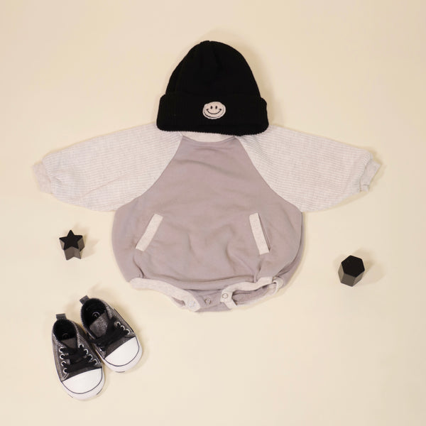 TWO TONE BUBBLE BODYSUIT