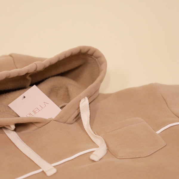 TODDLER BEIGE HOODIE
